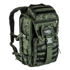 Neo Tools Рюкзак Camo, 30л, посилений, поліестер 600D, 50х29.5х19см, камуфляж (84-321)