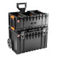 Neo Tools 84-278 Модульна система, на коліщатках, 3 модуля (2 бокси + органайзер) (84-278)