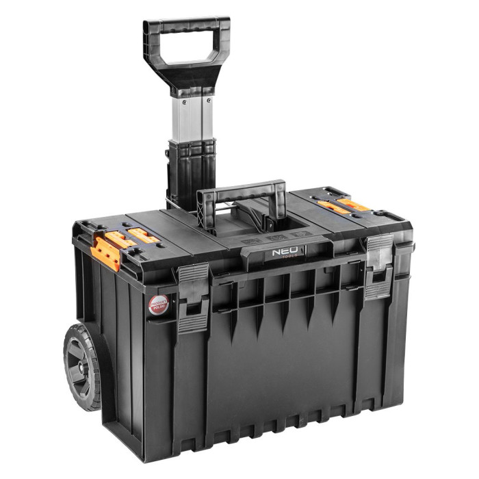 Neo Tools 84-278 Модульна система, на коліщатках, 3 модуля (2 бокси + органайзер) (84-278)