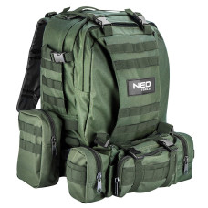 Neo Tools Рюкзак, 4в1, 40л, поліестер 600D, камуфляж (84-326)