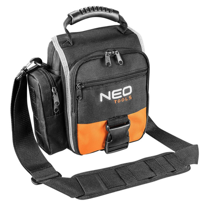 Neo Tools Сумка для інструменту, 8 відділень, поліестер, 24х25х10см (84-315)