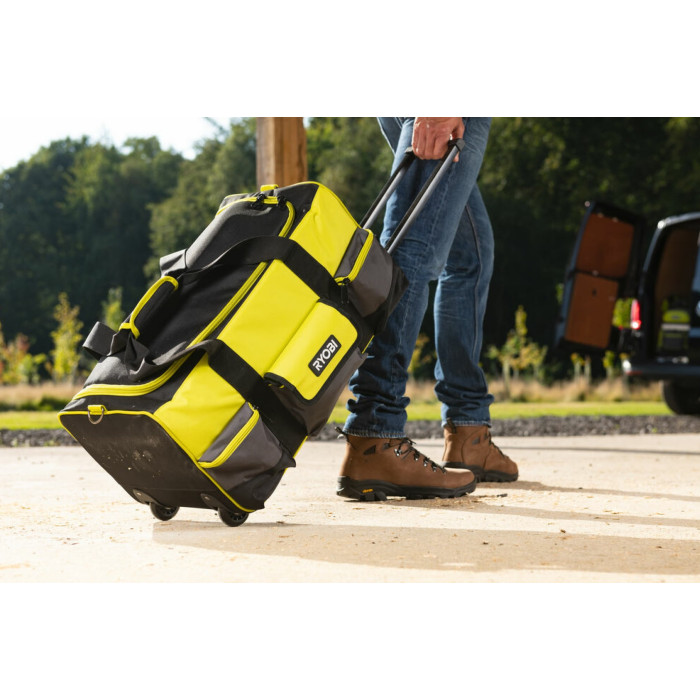 Ryobi Сумка для інструментів RSSLTB2, 49 л., на коліщатках, висувна ручка (5132005345)
