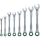 Ключі комбіновані Bosch, набір 8шт, 6-19мм (1600A027PS)
