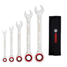 Ключі комбіновані Bosch, набір 5шт, 8,10,13,17,19мм (1600A02Z3D)
