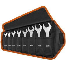 Neo Tools Ключі гайкові, подвійні, 5.5-27 мм, набір 8 шт., супертонкі, чохол поліестер 420D (09-860)