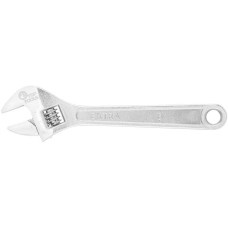 Top Tools Ключ розвідний, 200 мм, діапазон 0-24 мм, тримач металевий (35D112)