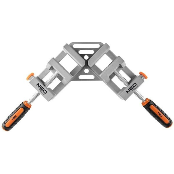 Neo Tools Струбцина, кутова, алюмінієва, дві напрямні 45-491 (45-491)