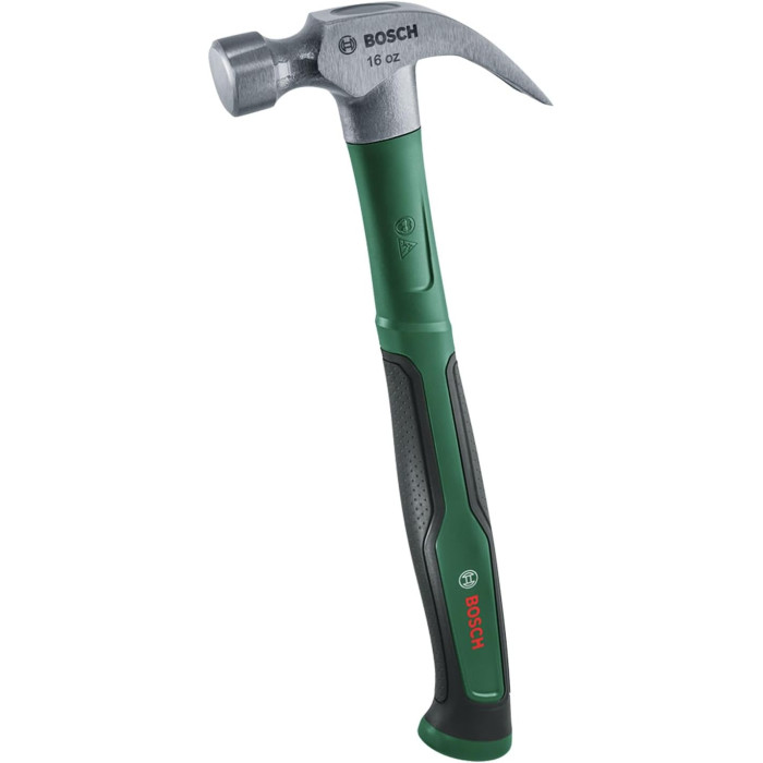 Молоток слюсарний Bosch 450г 33см руків'я скловолокно (1600A02ZA2)