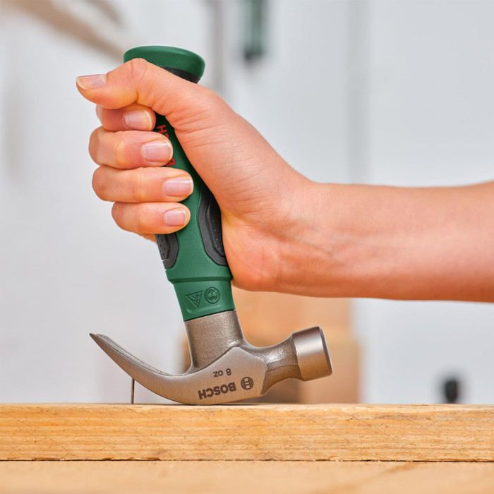 Молоток слюсарний Bosch 225г 16.6см руків'я скловолокно (1600A02ZA3)