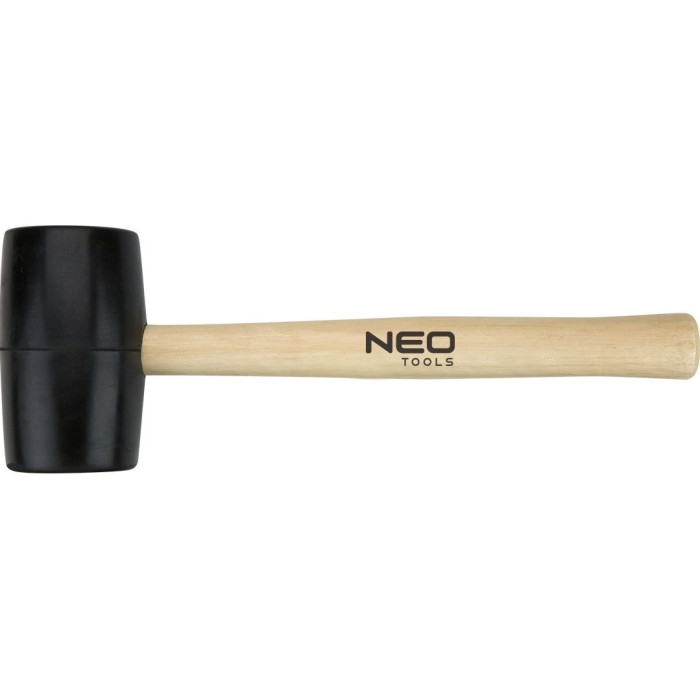 Neo Tools 25-064 Киянка гумова 72 мм, 900 г, рукоятка дерев'яна (25-064)