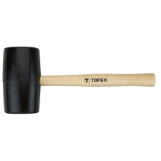 Topex 02A347 Киянка гумова 72 мм, 900 г, рукоятка дерев'яна (02A347)
