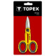 Topex Ножиці універсальні, тримач прогумований, 140мм (32D413)