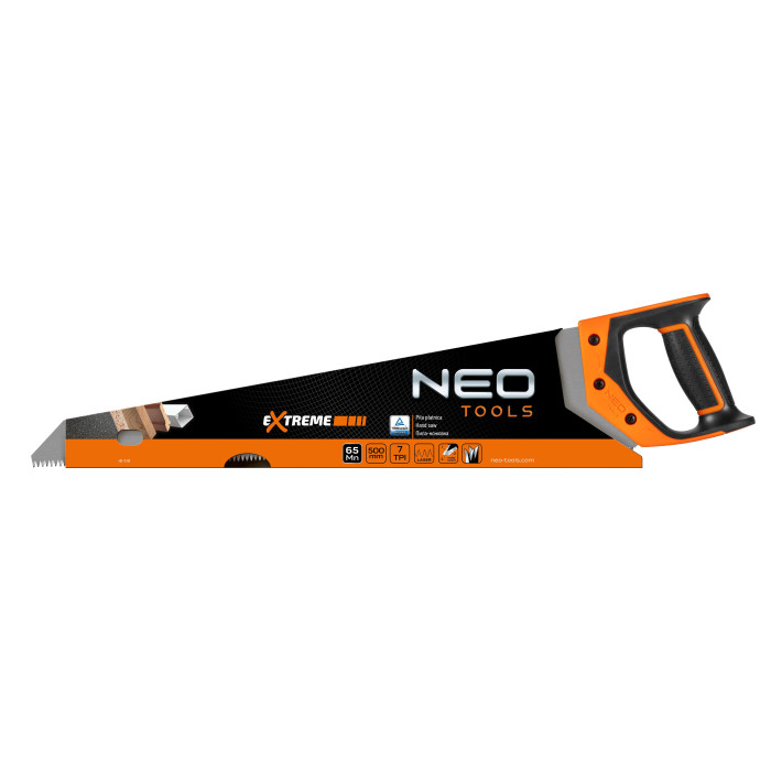Ножівка по дереву Neo Tools, 500мм, 7TPI (41-141)