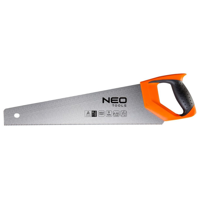 Ножівка по дереву Neo Tools, 450мм, 11TPI (41-066)