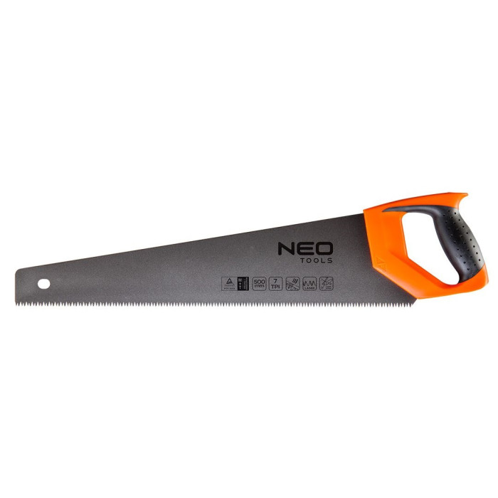 Neo Tools 41-021 Ножівка по дереву, 500 мм, 7TPI, PTFE (41-021)