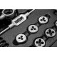 Neo Tools Плашки та мітчики, набір 31шт, M3-M12 (84-246)