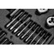 Neo Tools Плашки та мітчики, набір 31шт, M3-M12 (84-246)