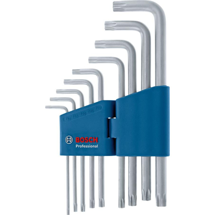 Ключі шестигранні Bosch, набір 9шт (1600A01TH4)