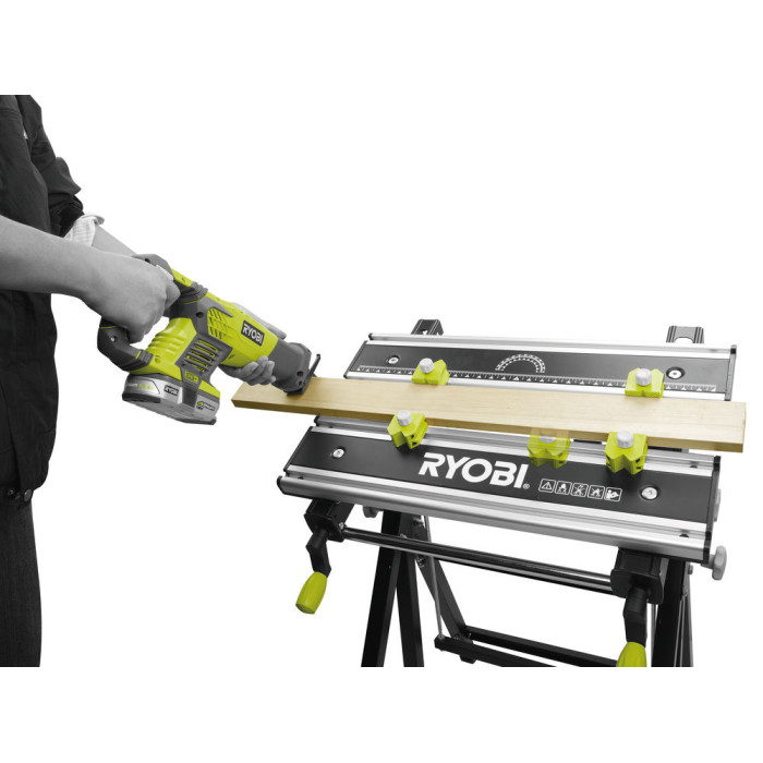 Ryobi Верстак складаний RWB03 600х570х760мм навантаження до 100кг 12.5кг (5133001780)