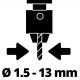 Einhell Верстат свердлильний TC-BD 500 350Вт D13мм 300-2410об·хв 14.31кг (4520593)