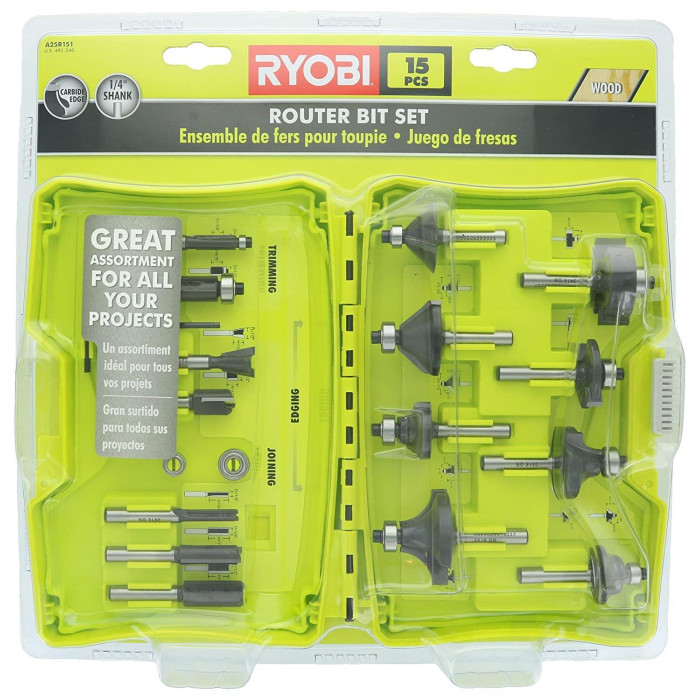 Ryobi Фрези RAKRBS15 набір 15 шт 5132005352 (5132005352)