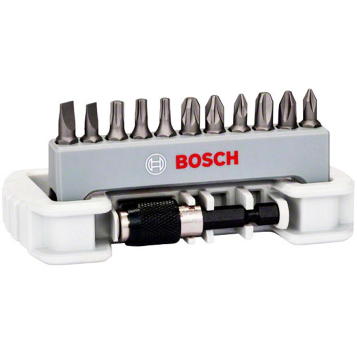 Bosch Набiр насадок для загвинчування з 11 шт., включно з тримачем для насадок (2608522130)