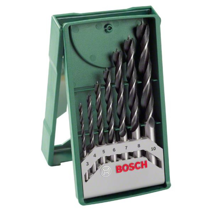 Bosch Набор сверл по дереву Mini-X-Line (2607019580)