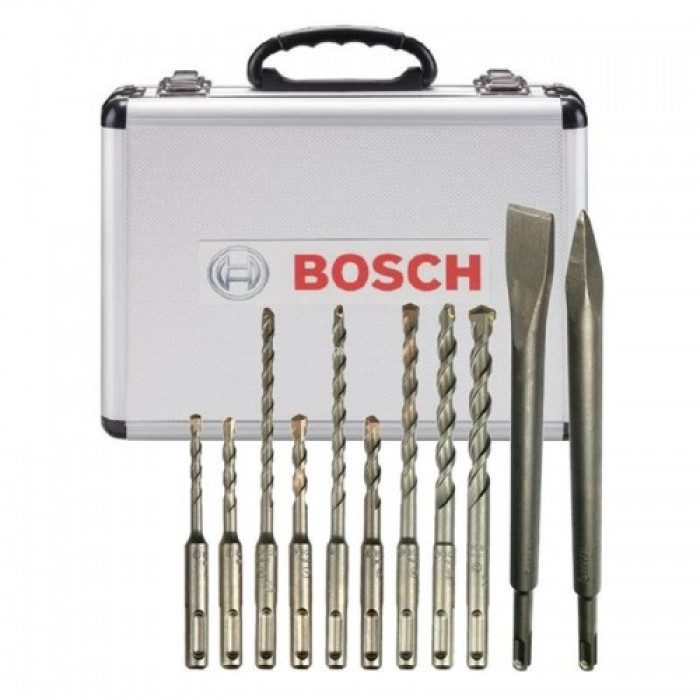 Bosch Набір SDS Plus зубил і бурів Eco Plus-1, кейс (2608578765)