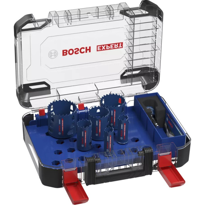 Bosch Коронки для роботи з міцними матеріалами Tough Material, 22-68мм, 9 шт (2608900445)