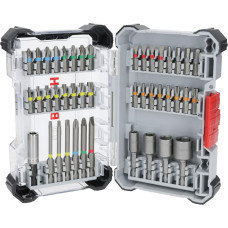Біти Bosch Extra Hard Screwdriver Bit Set, набір 46шт, магнітний бітотримач, PH,PZ,T, SL, HEX, кейс (2607017723)