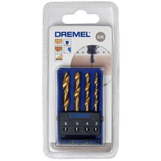 Набір свердел по дереву Dremel, 4шт (26150636JA)