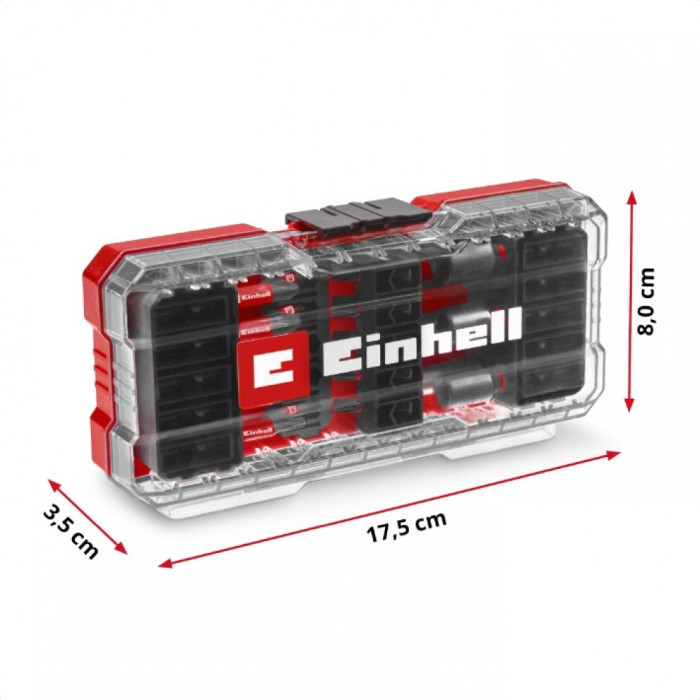 Набір ударних біт і головок Einhell 28 шт, S-Case (108703)
