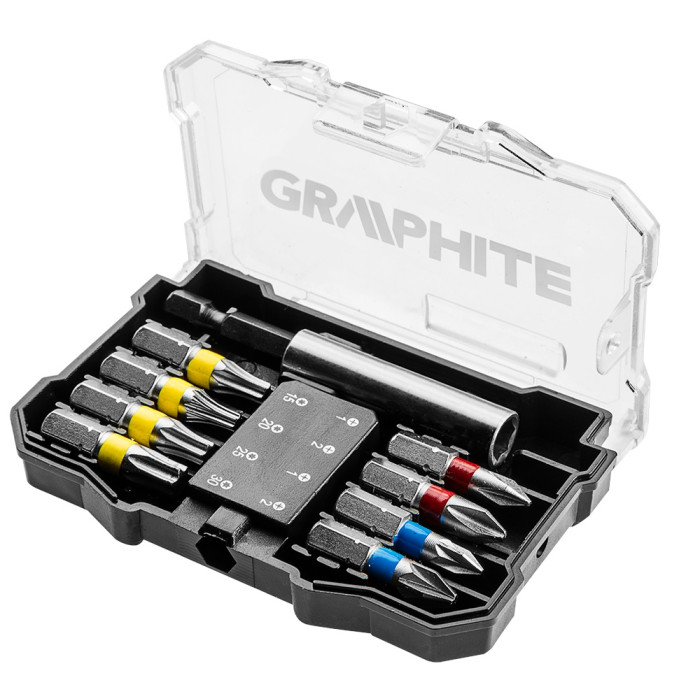 Graphite Набор бит, 10 шт. (56H614)