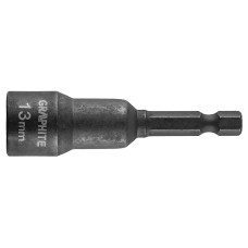 Graphite Головка торцева, ударна з магнітом, 1/4", 13х65мм, сталь S2 (56H553)