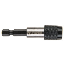 Topex Тримач насадок, 1/4", механізм, що замикається, 60 мм (39D337)