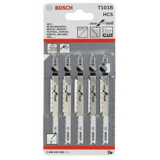 Bosch Набір лобзикових пилочек Bosch Wood, 10 шт. (2607011169)