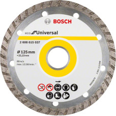 Bosch Алмазний диск ECO Univ.Turbo 125-22,23 (2608615037)
