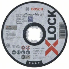  Круг відрізний Bosch X-Lock Expert for Metal & Inox 125x1x22.23 мм (2608619264) Код товару: 948074
