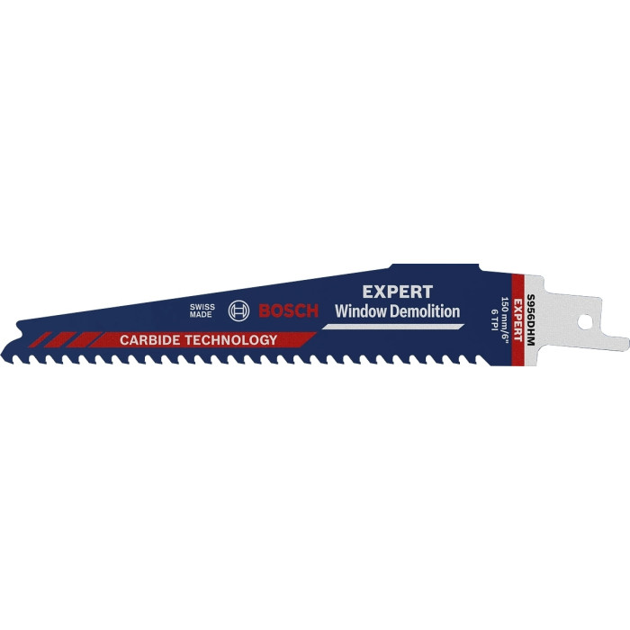 Bosch Полотно пиляльне для шабельної пилки Expert Window Demolition S 956 DHM (2608900385)