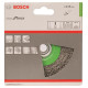 Bosch Щітка дискова Bosch нержавіюча 115мм, 0.3мм, M14 (2608622107)