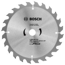 Диск пиляльний Bosch Eco for Wood 190x20 / 16-24T (2608644375)