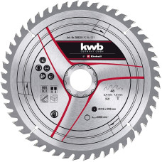 Пиляльний диск по дереву KWB TCT 216х30х2.4 мм, 48 зубів (588251)