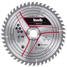 Пиляльний диск по дереву KWB TCT 216х30х2.4 мм, 60 зубів (588261)