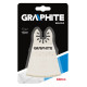 Шабер з алмазним зерном GRAPHITE по кераміці, 68мм (56H053)