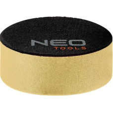 Диск полірувальний Neo Tools, губка м’яка, на липучці, 80x25мм (08-974)