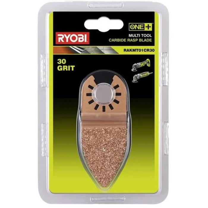 Полотно пиляльне для багатофункціонального інструменту Ryobi RAKMT01CR30 зернистість 30 (5132003927)