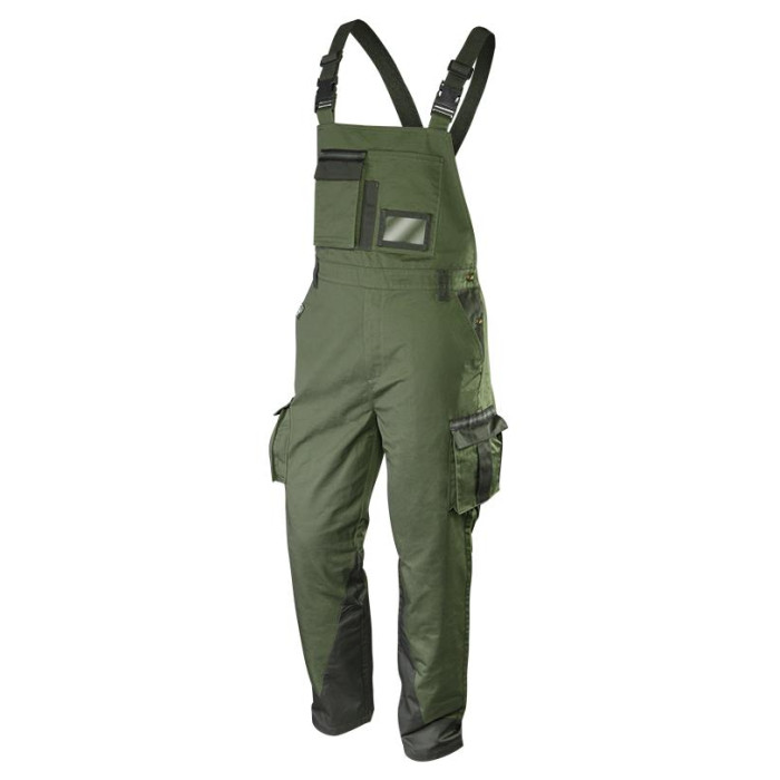Neo Tools Робочий напівкомбінезон CAMO olive [81-242-XXL] (81-242-XXL)