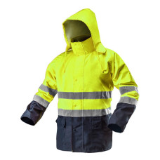 Neo Tools Робоча куртка підвищеної видимості, Oxford 300D, жовта [81-720-XXL] (81-720-XXL)