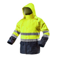 Neo Tools Робоча куртка підвищеної видимості, Oxford 300D, жовта [81-720-XXXL] (81-720-XXXL)