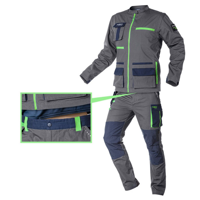 Neo Tools 81-227-S Штани робочі PREMIUM, S/48 (81-227-S)